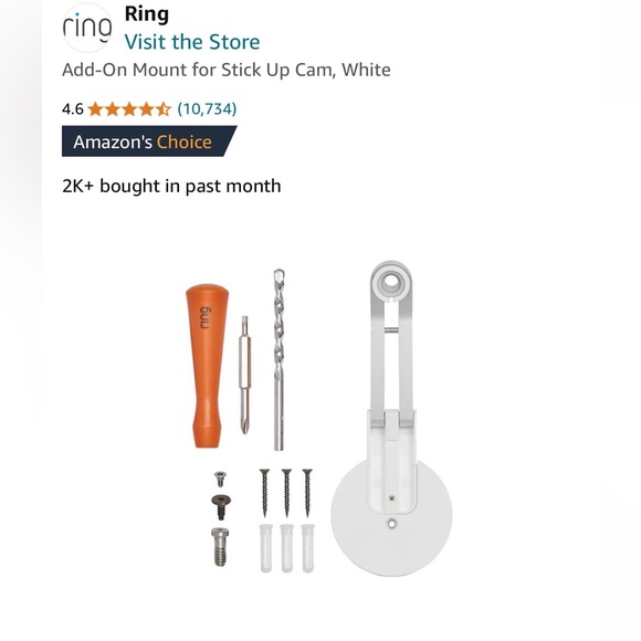 Ring | Other | Ring Camera Add On Mount | Poshmark